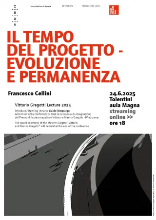 Vittorio Gregotti lecture 2025