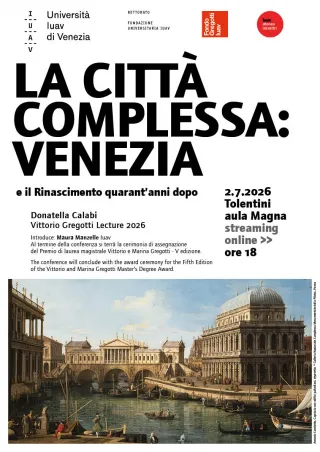 Vittorio Gregotti lecture 2026